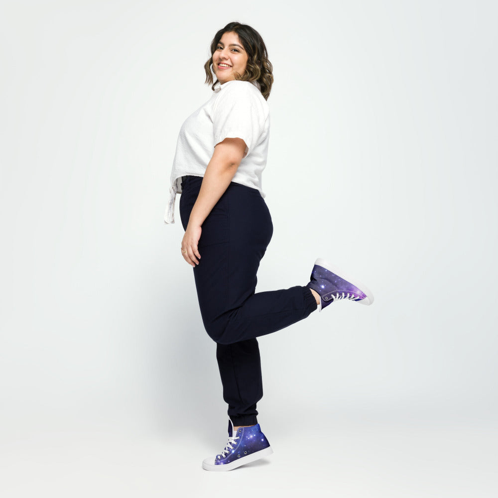 Cosmic Women’s High Top Sneakers - https://ascensionemporium.net