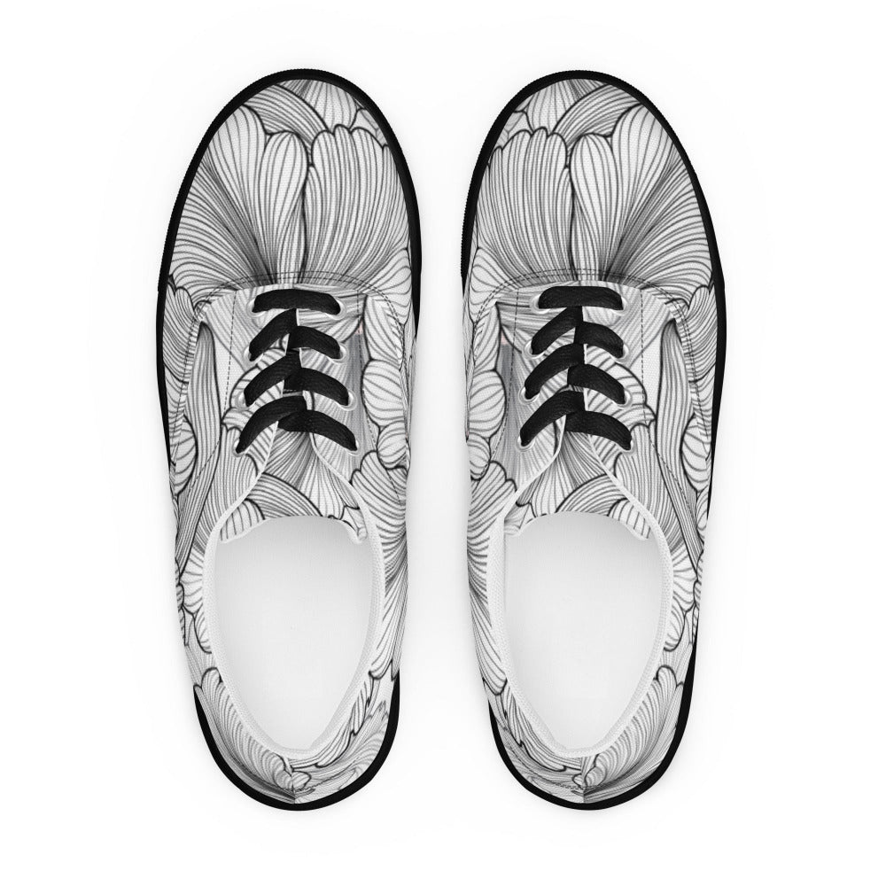 Flowing Petals Women's Sneakers - https://ascensionemporium.net