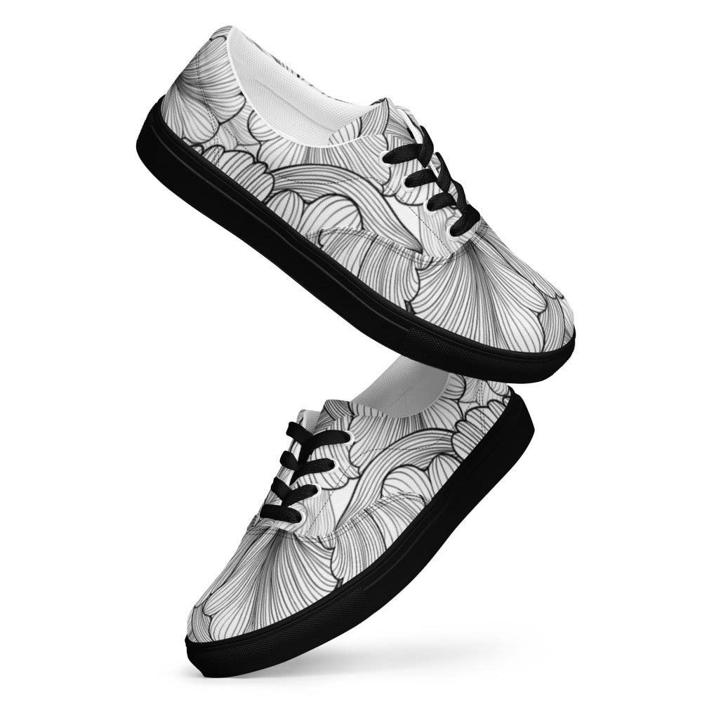 Flowing Petals Women's Sneakers - https://ascensionemporium.net