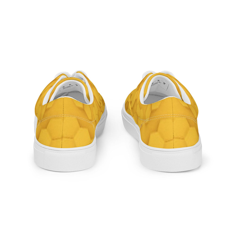 Honeycomb Women’s Canvas Sneakers - https://ascensionemporium.net
