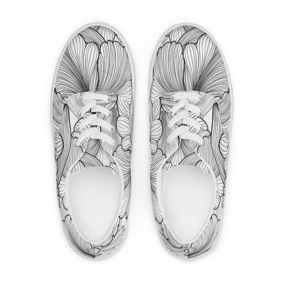 Flowing Petals Women's Sneakers - https://ascensionemporium.net
