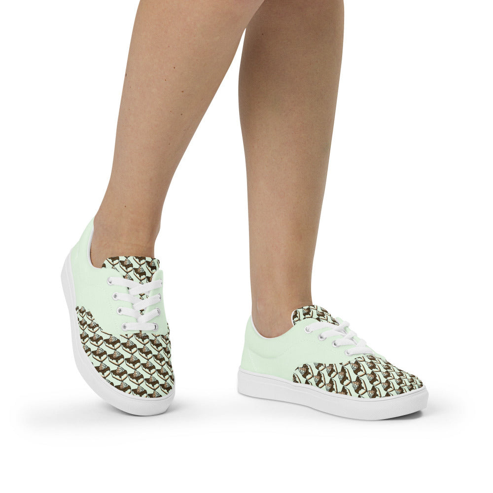 Lime Cream Mocha Mousse Women's Sneakers - https://ascensionemporium.net