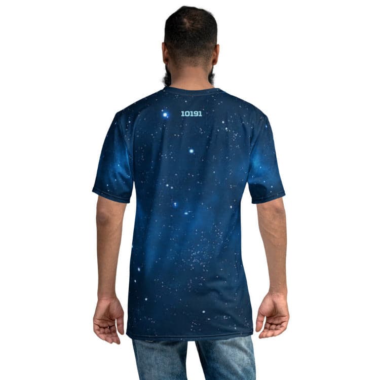 Dune - Spice Traveler Men's All-Over Print T-Shirt With Model Back by https://ascensionemporium.net