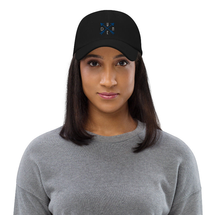 Dune Waypoint Embroidered Adjustable Cap - Black Color - https://ascensionemporium.net