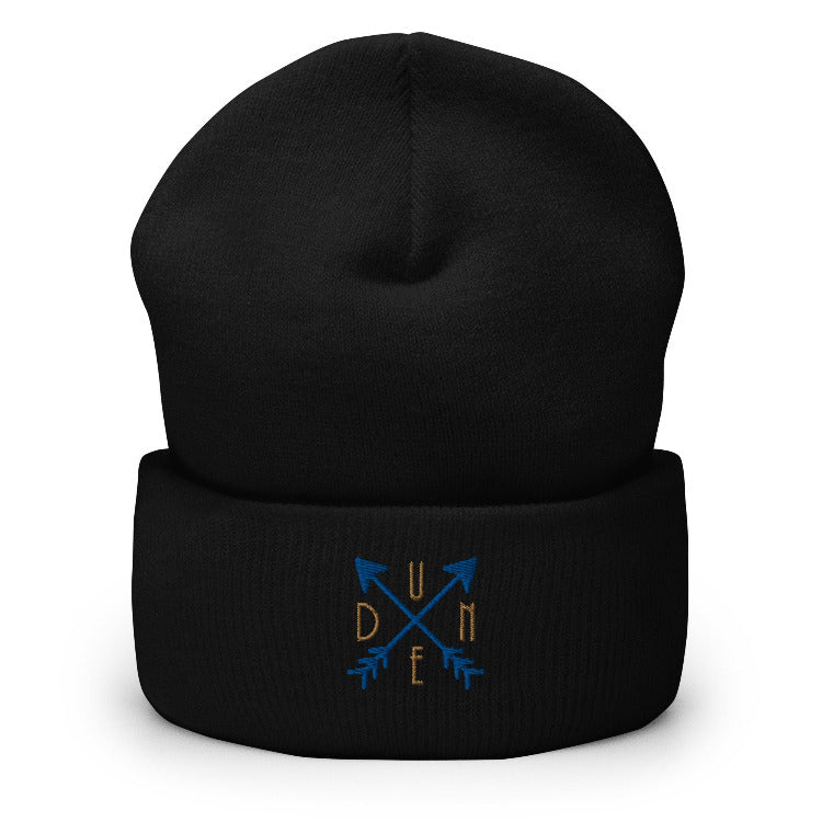 Dune Waypoint Cuffed Beanie - Black Color