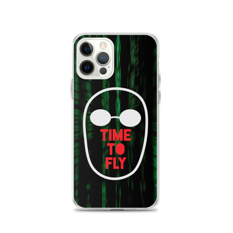 The Matrix - Time To Fly iPhone 12 Pro Case by https://ascensionemporium.net
