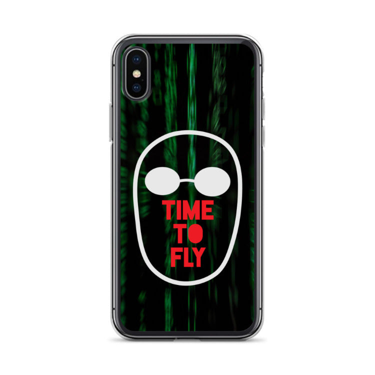 The Matrix - Time To Fly iPhone X/XS Case by https://ascensionemporium.net
