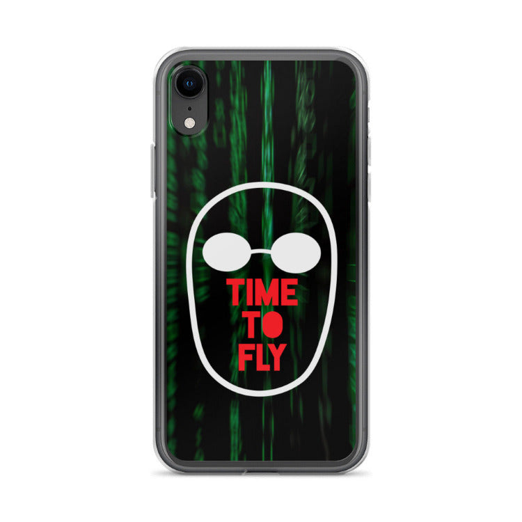 The Matrix - Time To Fly iPhone XR Case by https://ascensionemporium.net