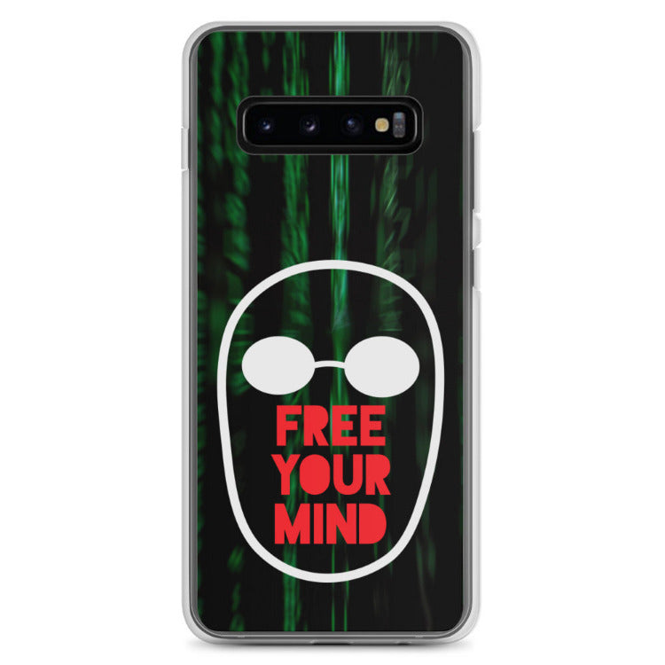 The Matrix - Free Your Mind Samsung Galaxy S10+ Case by https://ascensionemporium.net