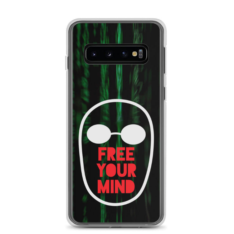 The Matrix - Free Your Mind Samsung Galaxy S10 Case by https://ascensionemporium.net