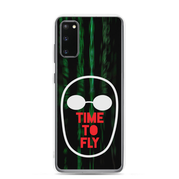 The Matrix - Time To Fly Samsung Galaxy S20 Case by https://ascensionemporium.net