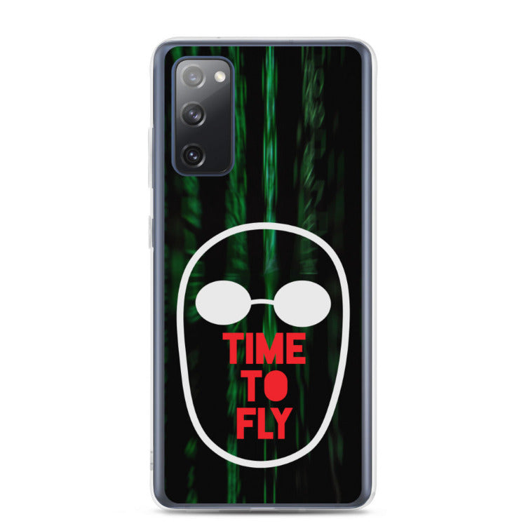 The Matrix - Time To Fly Samsung Galaxy S20fe Case by https://ascensionemporium.net