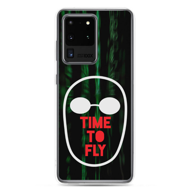The Matrix - Time To Fly Samsung Galaxy S20 Ultra Case by https://ascensionemporium.net