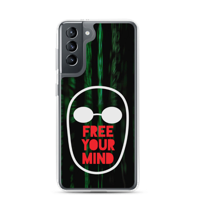The Matrix - Free Your Mind Samsung Galaxy S21 Case by https://ascensionemporium.net