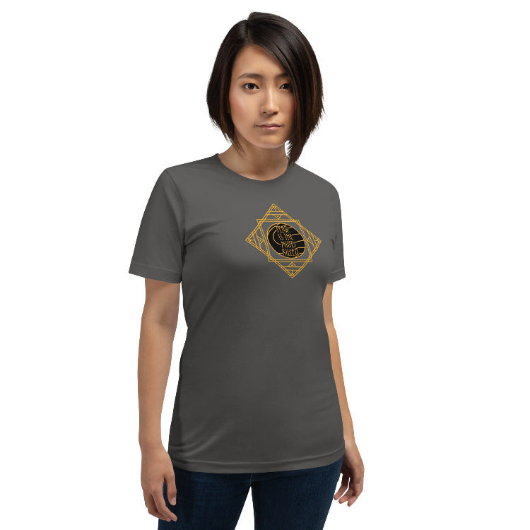 Dune⎮Fear Is The Mind Killer (Female Model) Unisex T-Shirt by https://ascensionemporium.net