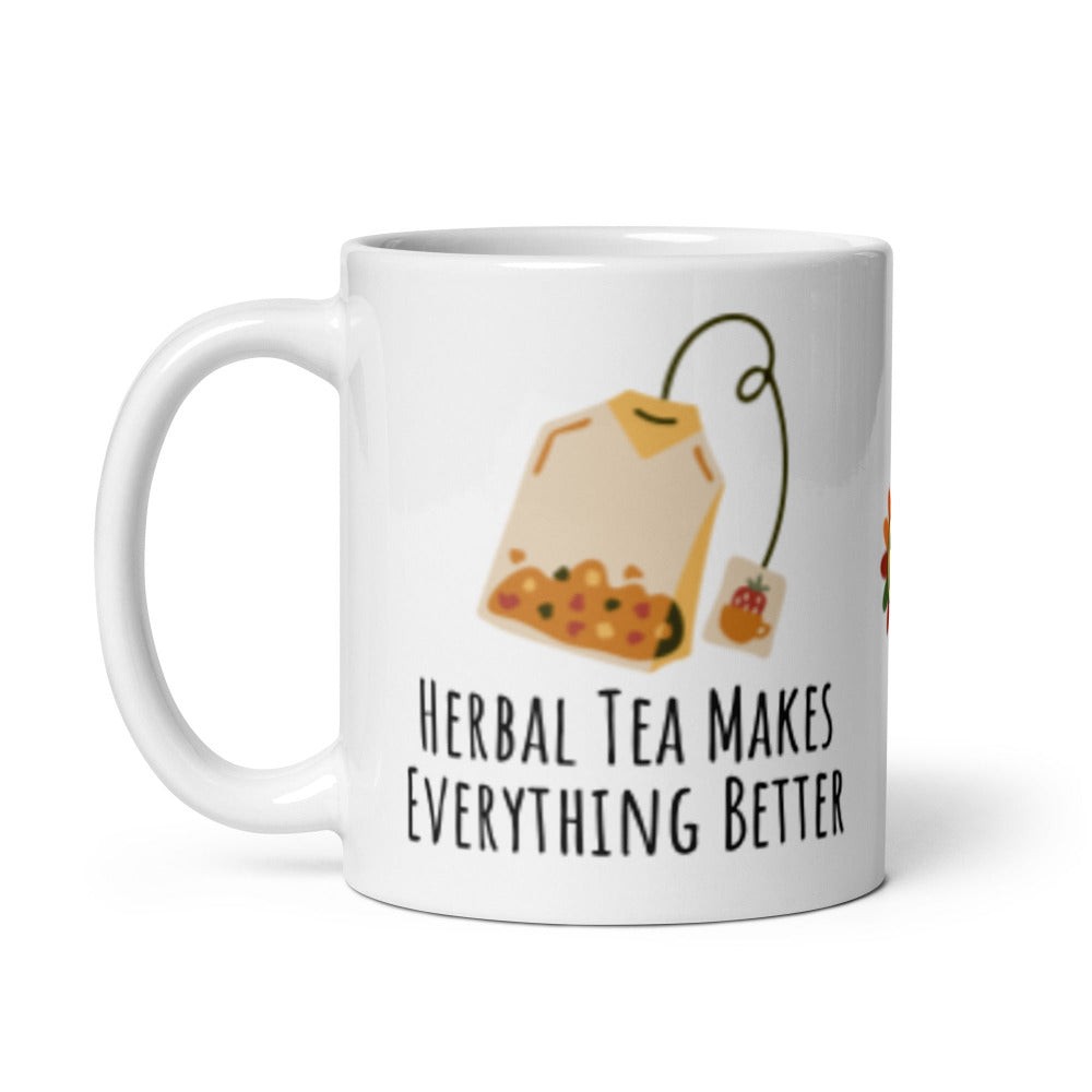 Herbal Tea Makes Everything Better Mug - https://ascensionemporium.net