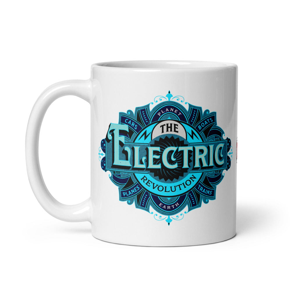 The Electric Revolution White Ceramic Mug - https://ascensionemporium.net