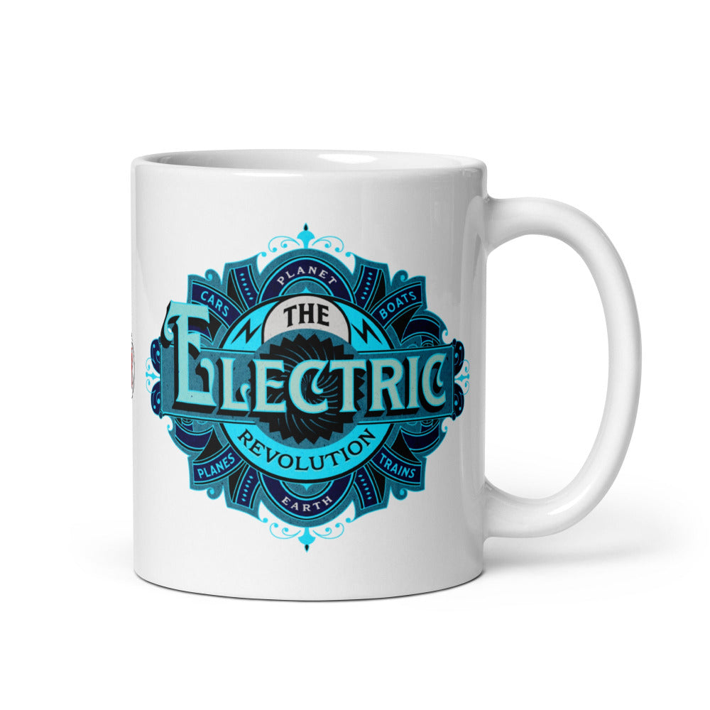 The Electric Revolution White Ceramic Mug - https://ascensionemporium.net